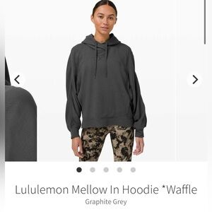 Lululemon mellow in hoodie (waffle)